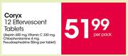 Coryx 12 Effervescent Tablets-Per Pack