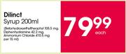 Dilinct Syrup-200ml Each