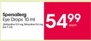 Spersallerg Eye Drops-10ml Each
