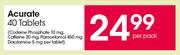 Acurate-40 Tablets Per Pack