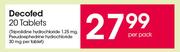 Decofed-20 Tablets Per Pack