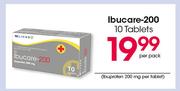 Ibucare-200-10 Tablets Per Pack
