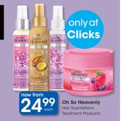 Oh So Heavenly Hair Scentations Treatment Products-Each