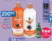 Mera Amla Shampoo Or Conditioners-2 x 1Ltr & Receive A Free Amla Hair Oil