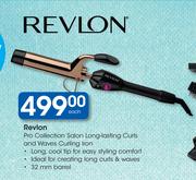 Revlon Pro Collection Salon Long Lasting Curls & Waves Curling Iron-Each