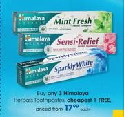 Himalaya Herbals Toothpastes-Each