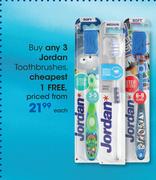 Jordan Toothbrushes-Each