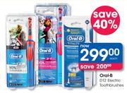 Oral-B D12 Electric Toothbrush-Each