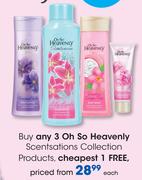 Oh So Heavenly Scentsations Collection Products-Each