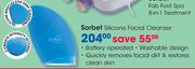 Sorbet Silicone Facial Cleanser