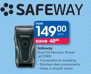 Safeway Dual Foil Precision Shaver JA TC909-Each