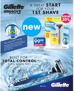 Gillette Mach3 Start Razor & 3 Pack Blades-Per Pack