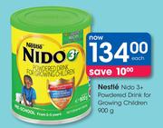 Nestum Nido 3+ Powdered Drink For Growing Children-900g Each