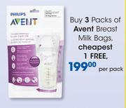 Avent Breast Milk Bags-Per Pack