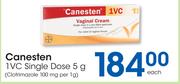 Canesten 1VC Single Dose-5g Each