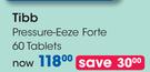 Tibb Pressure Eeze Forte 60 Tablets-Per Pack