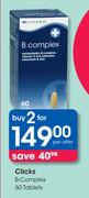 Clicks B-Complex 60 Tablets-For 2