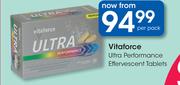 Vitaforce Ultra Performance Effervescent Tablets-Per Pack
