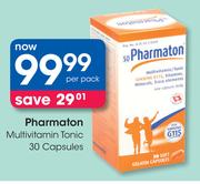Pharmaton Multivitamin Tonic 30 Capsules-Per Pack