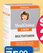Viral Choice Junior Multivitamin 60 Chewable Tablets-Per Pack