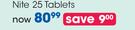 Calmettes Nite 25 Tablets-Per Pack