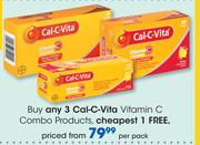 Cal-C-Vita Vitamin C Combo Products-Per Pack