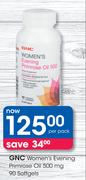 GNC Women's Evening Primrose Oil 500 mg 90 Softgels-Per Pack