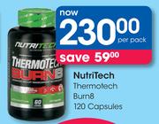 Nutritech Thermotech Burn 8 120 Capsules-Per Pack