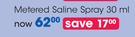  Salex Metered Saline Spray-30ml Each