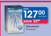 Vascamen 90 Tablets-Per Pack