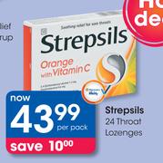  Strepsils 24 Throat Lozenges-Per Pack