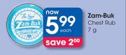 Zam Buk Chest Rub-7g Each