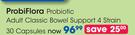 ProbiFlora Probiotic Adult Classic Bowel Support 4 Strain 30 Capsules-Per Pack