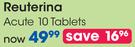 Reuterina Acute 10 Tablets