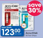Accu-Chek 50 Test Strips-Per Pack