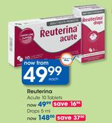 Reuterina Acute 10 Tablets