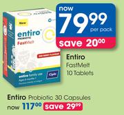 Entiro Probiotic 30 Capsules