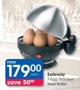 Safeway 7 Egg Stainless Steel Boiler-Each