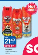 Mortein Insect Repellents-300ml Each