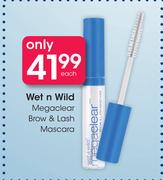 Wet n Wild Megaclear Brow & Lash Mascara-Each