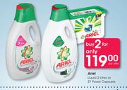 Ariel Liquid-2 x 2Ltr Or 21 Power Capsules-Per Offer
