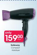 Safeway Compact Hairdryer-Each