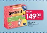 Airmune 30 Effervescent TTablets-Per Pack