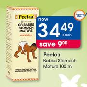 Peelaa Babies Stomach Mixture-100ml Each