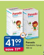 Panado Paediatric Syrup-100ml Each