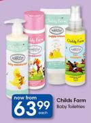 Childs Farm Baby Toiletries-Each