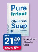 Pure Infant Glycerine Soap-Each