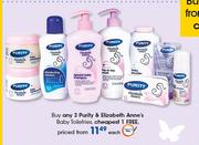 Purity & Elizabeth Anne's Baby Toiletries-Each