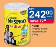 Nestle Nespray Instant Powdered Milk-1.8kg Each