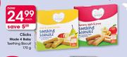 Clicks Made 4 Baby Teething Biscuit-170g Each